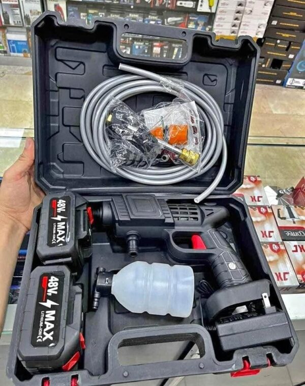 HidroLavadora Portatil Recargable 2 Baterias - Imagen 8