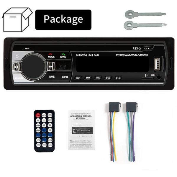 Radio Mp3 1Din 60Wx4 Bluetooth - Imagen 5