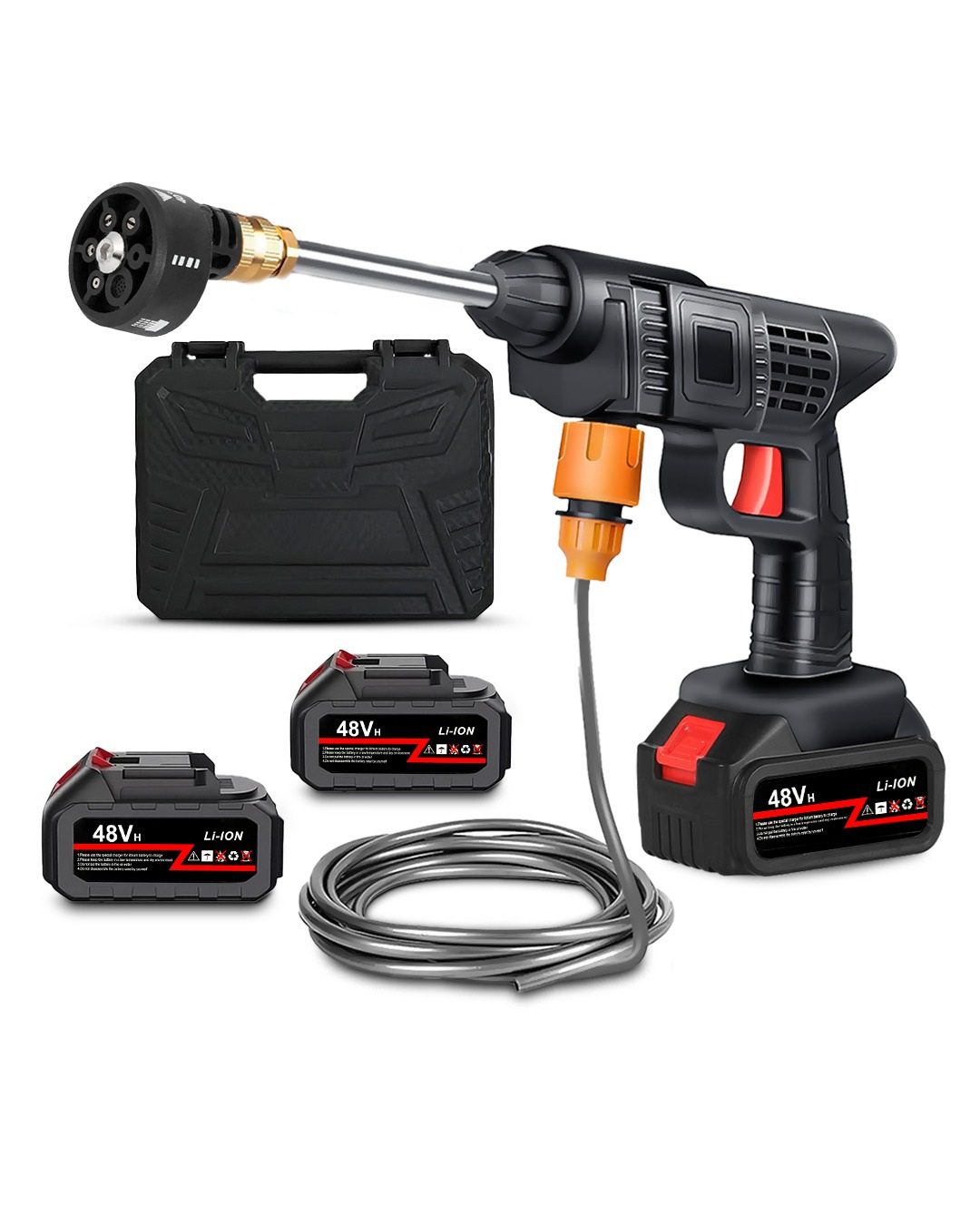 Hidrolavadora Portátil 48V 464 PSI con 2 Baterías - Imagen 2