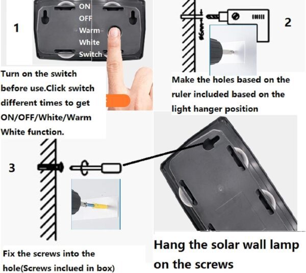 Luz Solar LED de Pared | Ilumina Gratis tu Hogar Exterior - Imagen 10