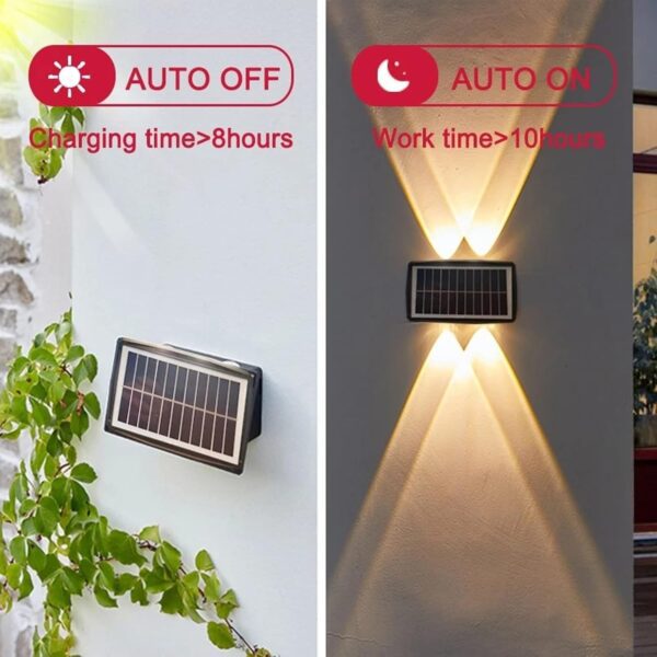 Luz Solar LED de Pared | Ilumina Gratis tu Hogar Exterior - Imagen 5