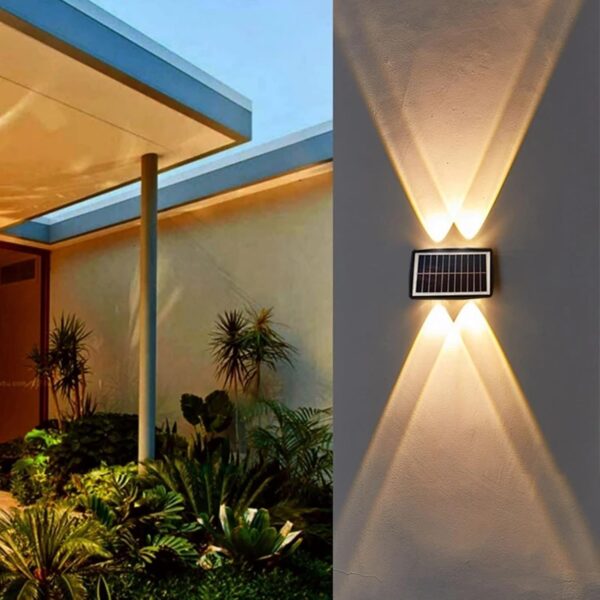 Luz Solar LED de Pared | Ilumina Gratis tu Hogar Exterior - Imagen 8