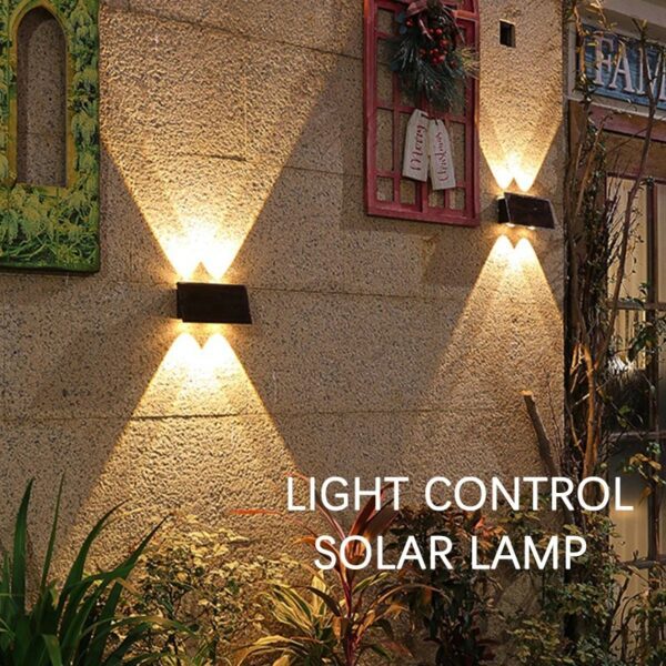 Luz Solar LED de Pared | Ilumina Gratis tu Hogar Exterior - Imagen 3