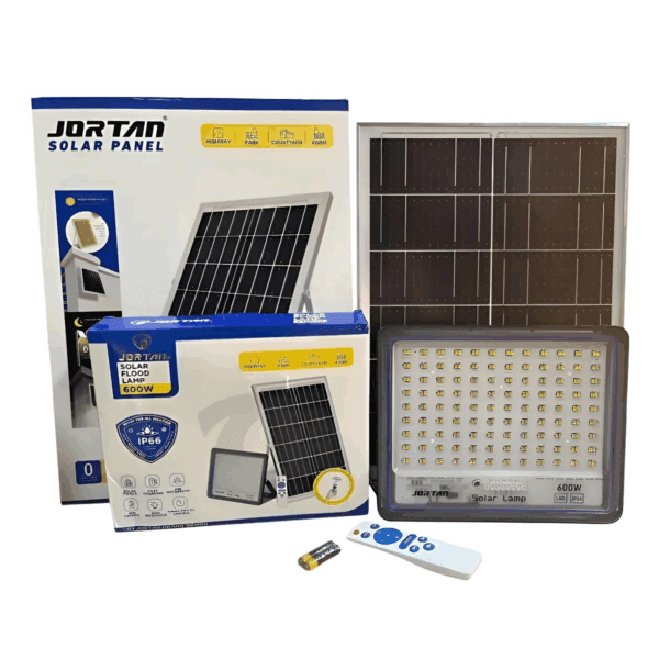 Reflector Solar 600W LED con Control Remoto | Súper Potencia y Ahorro