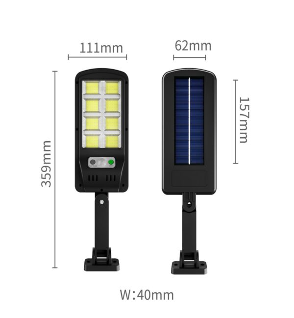 Lampara Solar Mini 400w +Control Remoto - Imagen 3