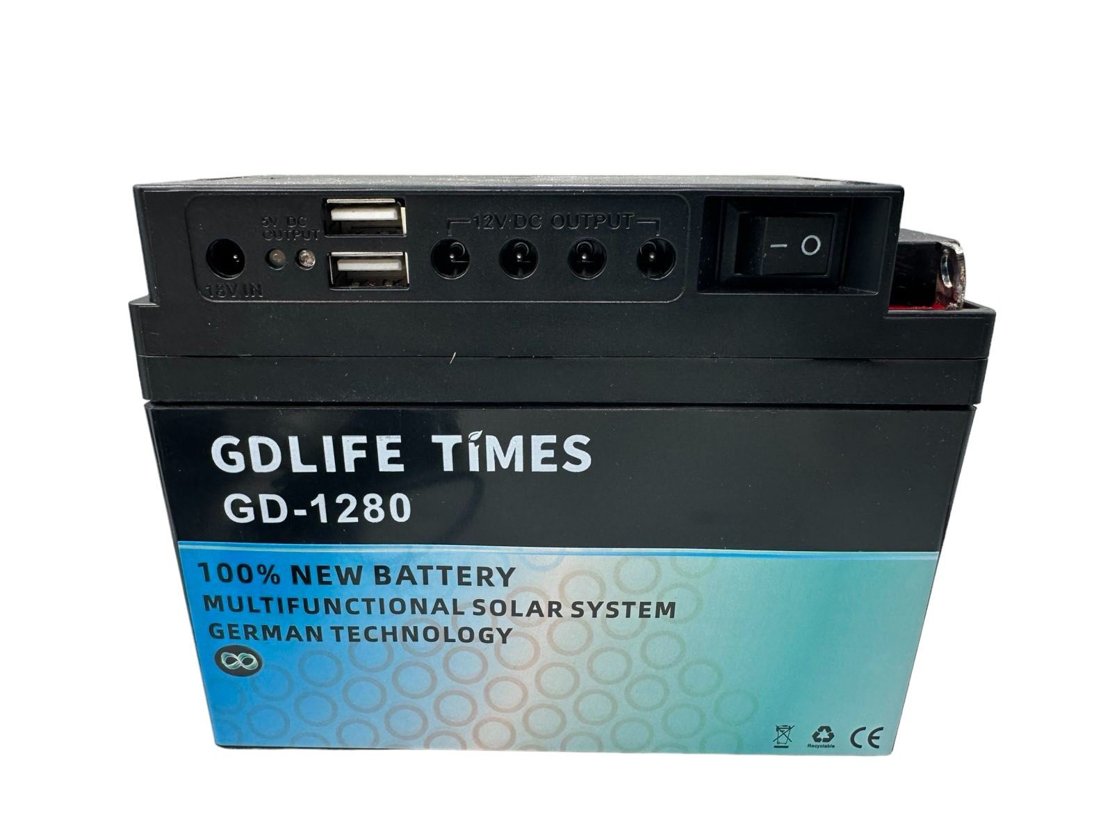 Bateria Solar Portatil 12V+Panel Solar - Imagen 6