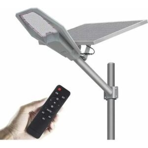 Lampara Solar 400W Poste Alumbrado Publico