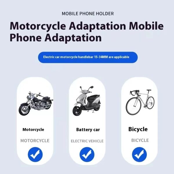 Soporte Holder telefono Bicicleta, Motocicleta - Imagen 5