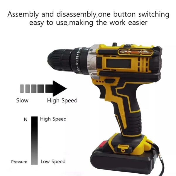 Taladro inalambrico Recargable 12V - Imagen 6
