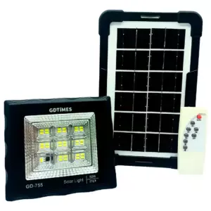Reflector Solar Led 50w Luz Blanca 6500k | 4500 Lúmenes