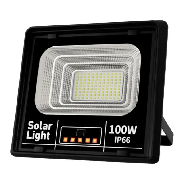 Reflector Solar LED 100W Jortan + Panel y Control