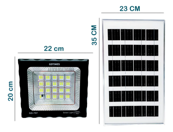 reflector solar led 200w jortan