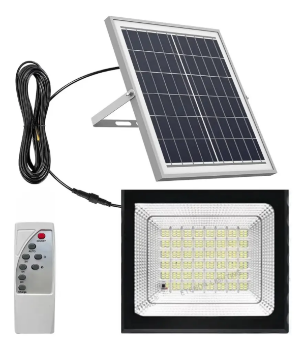 Reflector Solar LED 200W GDtimes + Panel y Control