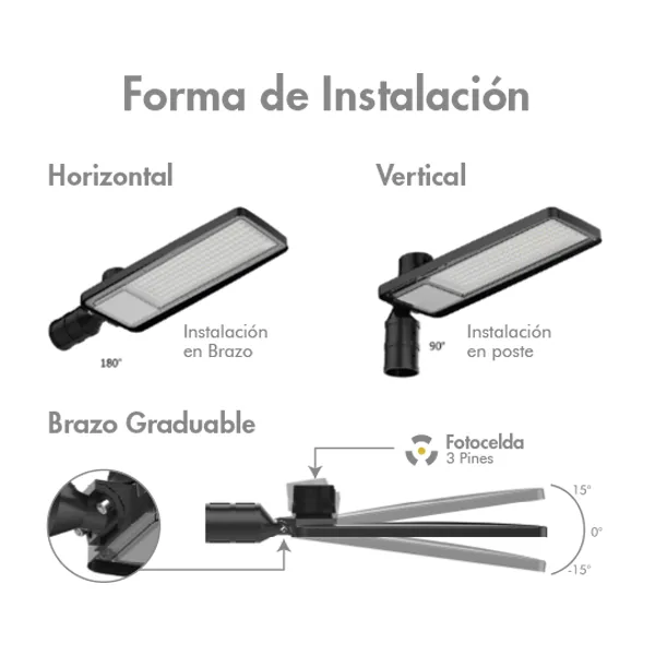 ECO-SL-02._1 Luminaria LED alumbrado Público 19.500 lúmenes