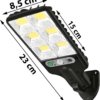 Reflector Solar LED 90W Sensor Movimiento IP67 x 2 unidades