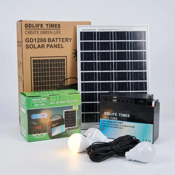 Batería Solar Portátil 12V | Respaldo Eléctrico en Casa y Camping