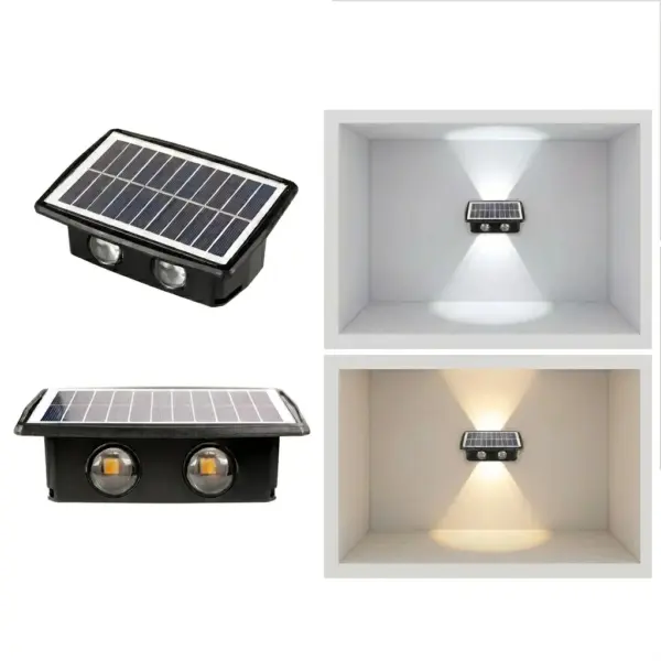 Lampara Solar de pared Pack x 4