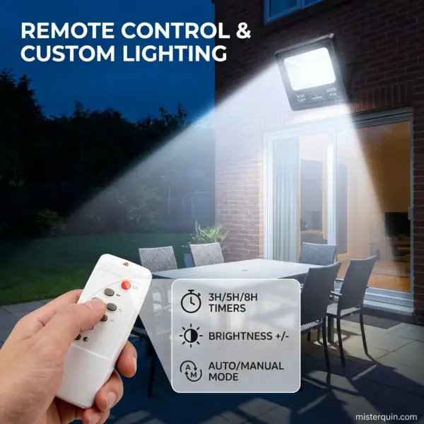 reflector solar 500W Jortan está diseñado para quienes quieren potencia, seguridad y ahorro en un solo producto.