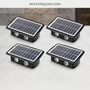 lampara solar pared