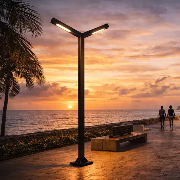 APLICACION-2 Luminaria Exterior LED 2x30W KNPB2