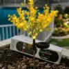Luces Solares LED Decorativas Amarillas para Jardín y Balcón – Encendido Automático Lampara Solar Planta Amarilla para Jardín