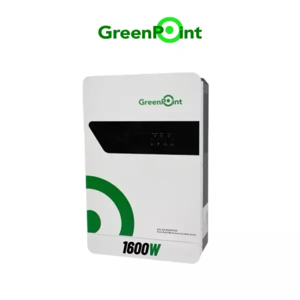 Inversor 12v 110v 1600w mppt 60a hidrido green point Inversor Cargador 1600W 12V-110v MPPT 60A Hibrido GreenPoint