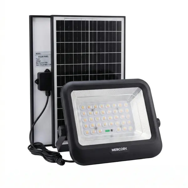 Reflector Solar LED 100 Pro Jumbo 3 Colores +Panel Solar 20 Reflector Solar LED 100 Pro Jumbo 3 Colores/1300 lúmenes