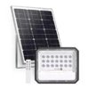 Reflector solar 100w El Reflector Solar LED 100W ofrece iluminación potente, funcionamiento autónomo gracias a la energía solar y protección IP65 para resistir lluvia y polvo. Ideal para jardines, patios, fachadas, parqueaderos y zonas deportivas. Fácil instalación, sin cables eléctricos y con domicilio gratis en toda Colombia.