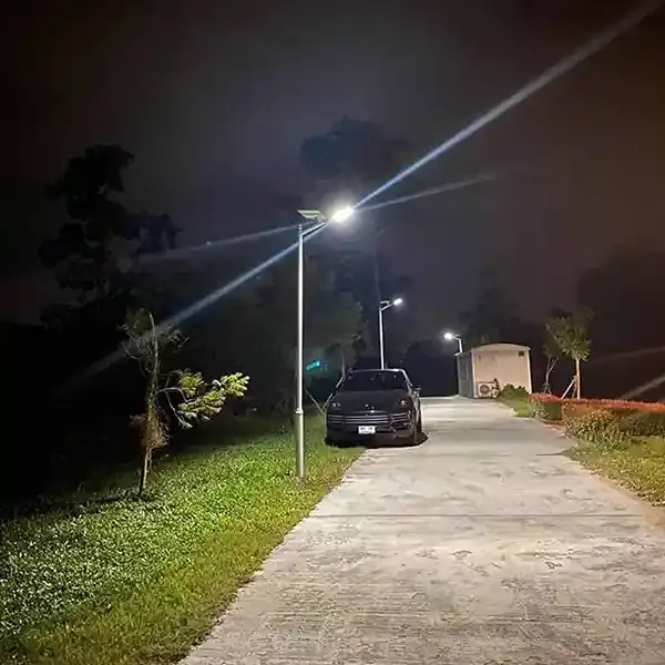 Lámpara Solar LED 80W para Alumrado Público