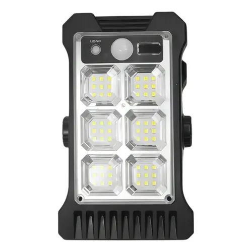 Lampara Solar Clip Iluminacion Exterior Montaje Versatil Espacios Amplios Lampara Solar Clip y Sensor de Movimiento