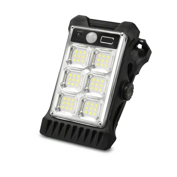 Lampara Solar Clip y Sensor de Movimiento
