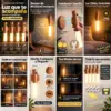 Lámparas LED con Sensor de Movimiento Inalámbricas Magnéticas Pack x 4 - 1 Lámparas LED con Sensor de Movimiento Inalámbricas Magnéticas Pack x 4