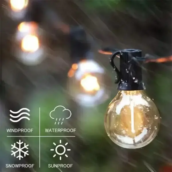 Extension Vintage 20 Bombillos Led